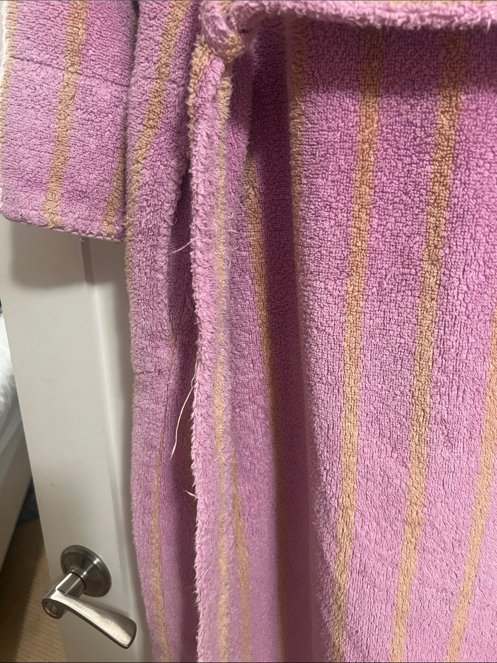 Brooklinen Striped Bath Robe - Picture 7 of 9